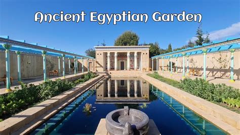 Hamilton Gardens creates world-first recreation of ancient Egyptian garden - YouTube