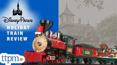 Disney Parks Holiday Train Set from Disney - YouTube