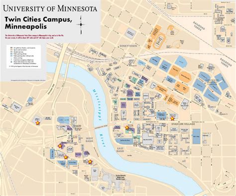 St Paul Campus Map - Map Of Rose Bowl