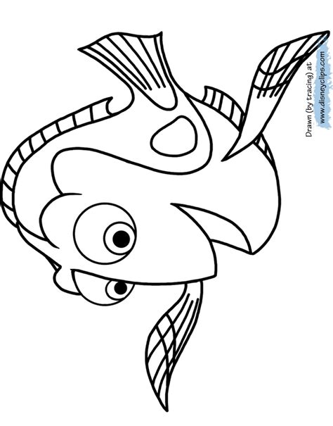 Baby Dory Coloring Pages at GetColorings.com | Free printable colorings pages to print and color