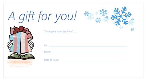 Free Printable Voucher Template