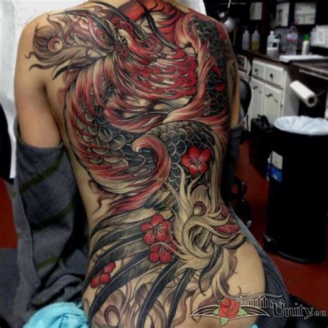 Update more than 79 phoenix tattoo back best - in.coedo.com.vn