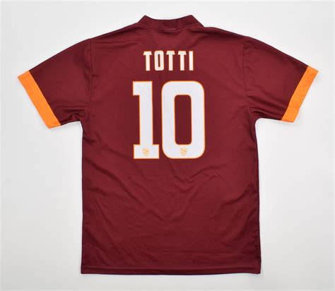 AS ROMA *TOTTI* SHIRT S Football / Soccer \ Italian Clubs \ AS Roma | Classic-Shirts.com