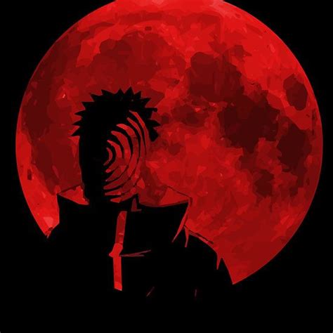 red moon obito by jpmdesign | Anime naruto, Naruto painting, Naruto sasuke sakura