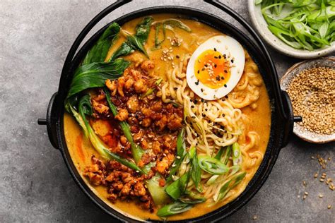 Chicken Tantanmen Ramen | Lindsey Eats