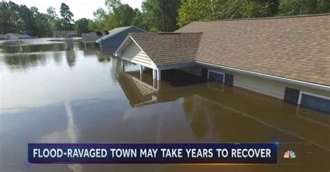 Flood Ravaged North Carolina Town Could Take Years to Recover