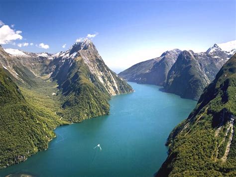 Milford Sound is a fjord in the south west of New Zealand's South Island and is acclaimed as New ...