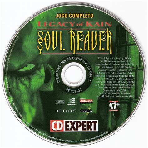 Legacy of Kain: Soul Reaver cover or packaging material - MobyGames