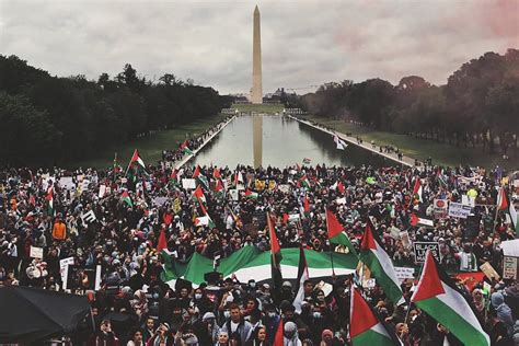 ‘The Landscape is Shifting’: Over 35,000 rally for Palestine in DC on ...