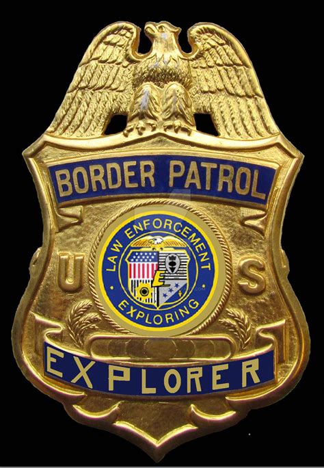 US Border Patrol Explorer badge REDESIGN by Mega-artiste on DeviantArt