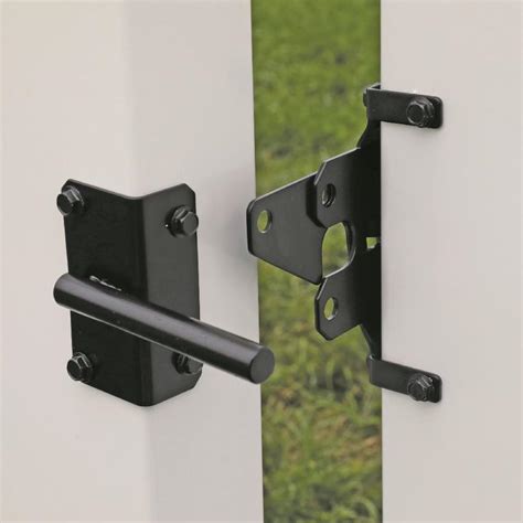 BOERBOEL 2-Sided Locking 13-in Stainless Steel Gate Latch at Lowes.com