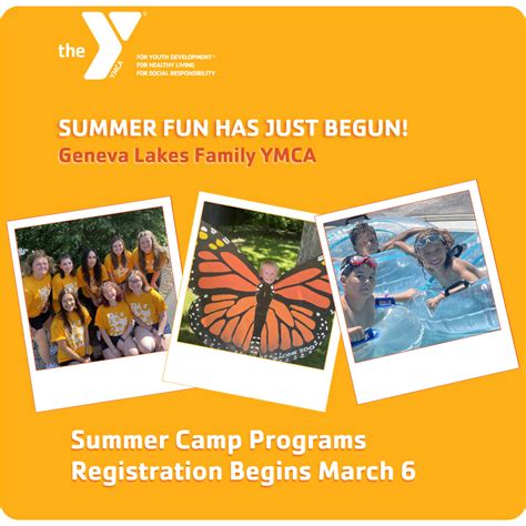 Summer Fun Is Coming! - Geneva Lakes Family YMCA