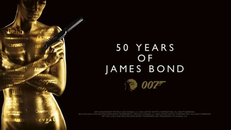 Double O Section: Official James Bond 50th Anniversary "Golden Girl" Poster