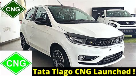 Tata Tiago CNG Walkaround | 30km/kg mileage | Price | Specs | Features ...