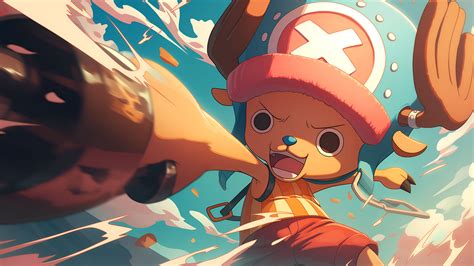 One Piece Tony Tony Chopper in Battle Desktop Wallpaper in 4K