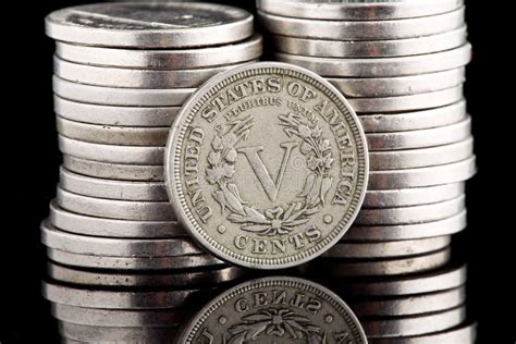 Liberty Head Nickel stock image. Image of numismatics - 21821343