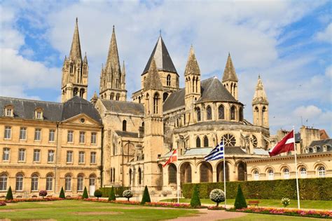 Caen (Normandy, France), Abbaye Aux Hommes Stock Photography - Image: 22257522