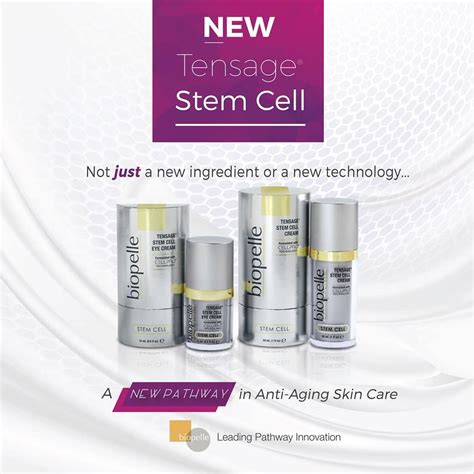 The Gift of Younger-Looking Skin with NEW Tensage Stem Cell Products | Stem cell skin care, Skin ...