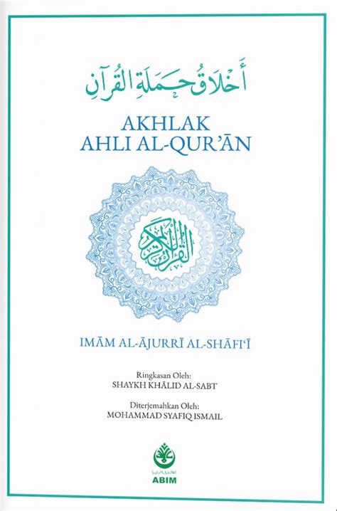 Akhlak Ahli Al-Qur’an - Areca Books