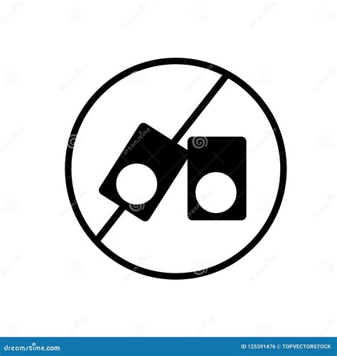 No Shouting Icon Vector Isolated on White Background, No Shouting Sign ...