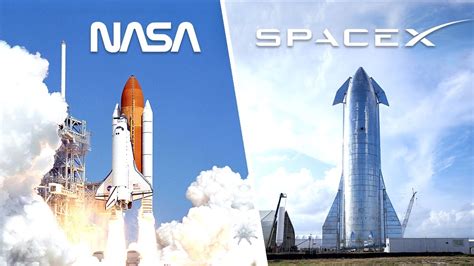 NASA vs SpaceX - Was ist der Unterschied? - YouTube