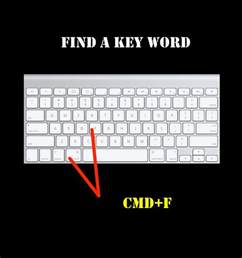 COMMAND F - FIND KEY WORD | Keyboard, Mac keyboard shortcuts, Mac