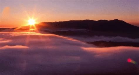 Sunrise Over The Mountain GIF - Sunrise Over The Mountain Good Morning - Discover & Share GIFs