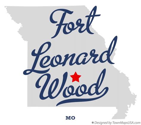 Map of Fort Leonard Wood, MO, Missouri