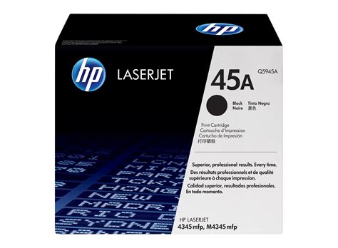 HP 45A Black Original LaserJet Toner Cartridge - HP Store UK