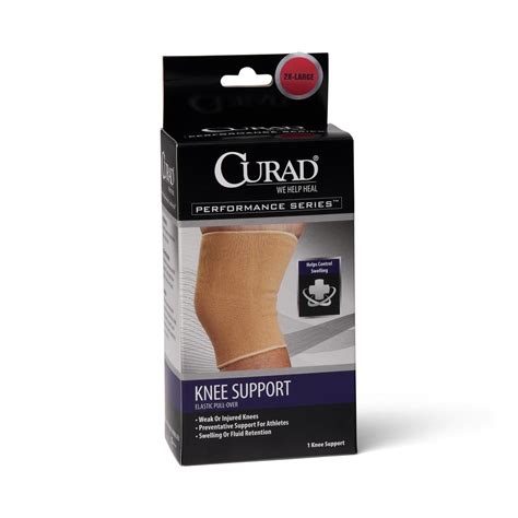 Medline CURAD Elastic Pull-Over Knee Supports