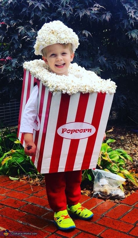 DIY Popcorn Costume