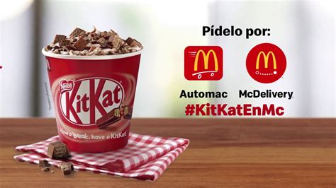 McFlurry Kit Kat - ¡Es hora de un break! - YouTube