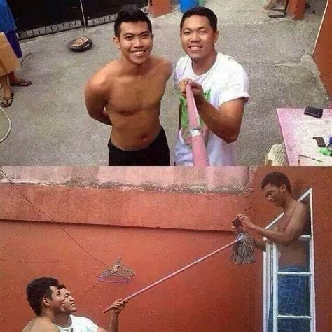 12 gambar orang yang tidak pandai berselfie dengan monopod - Oh kiji | Sumber Bacaan dan Info ...