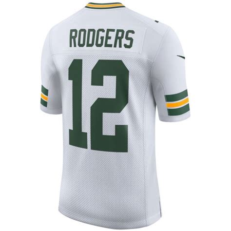 Green Bay Packers #12 Aaron Rodgers Away Limited Jersey at the Packers ...