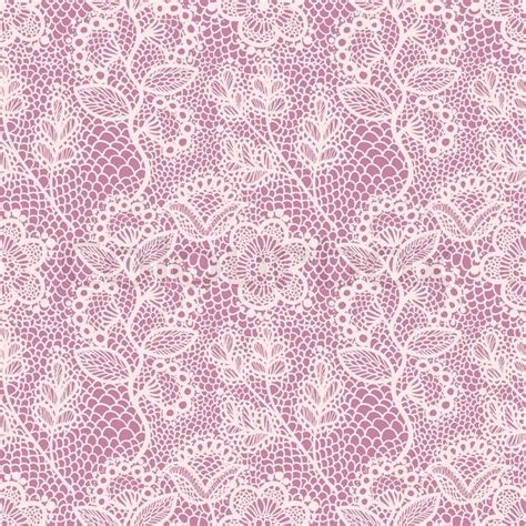 Pink gentle seamless floral lace ... | Stock vector | Colourbox