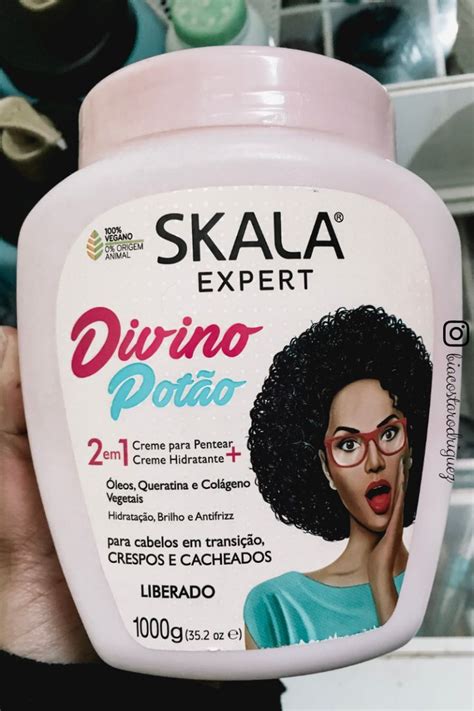 Resenha: Skala Expert – Divino potão. | Melhores cremes para cabelos, Hidratação para cabelos ...