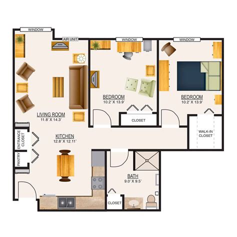 52+ New Concept One Floor Retirement House Plans