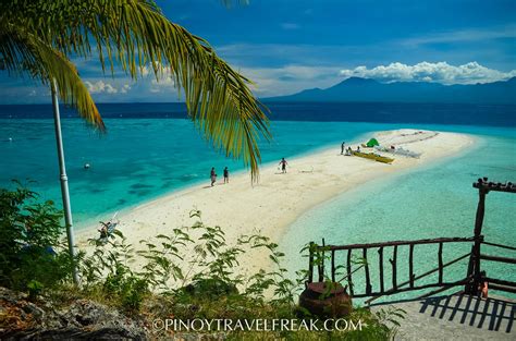 The beautiful white sandbar of Sumilon Island in Oslob, Cebu. | Best Philippine Beaches ...