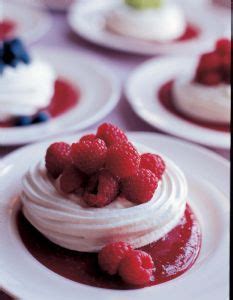 Barefoot Contessa - Recipes - Meringues with Cassis and Raspberries | Savoury food, Foodies ...