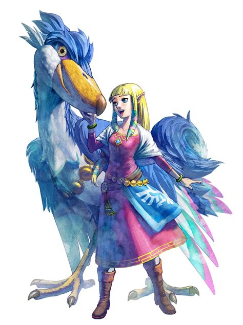 the-legend-of-zelda-skyward-sword-characters-artwork-zeldas-bird