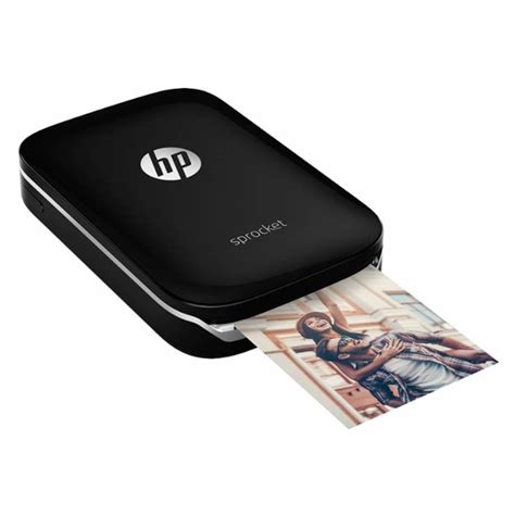 HP Sprocket Plus Portable Bluetooth Printer - Black - 2FR86A | Mwave