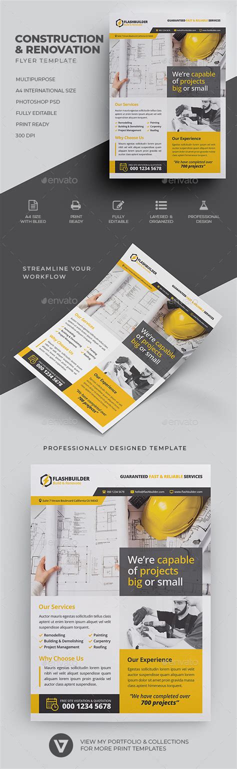 16+ Construction Advertisement Templates | DocTemplates