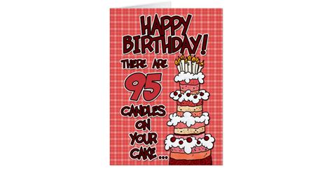 Happy Birthday - 95 Years Old Card | Zazzle.com