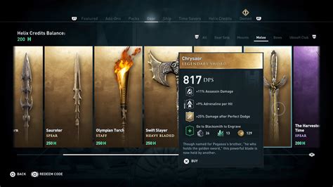 Assassin's Creed Odyssey: best weapons for the early, mid, and late ...