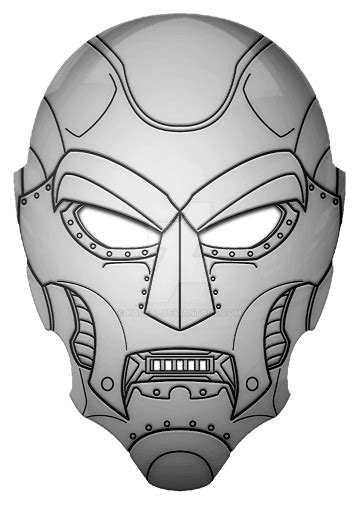 Doctor Doom mask by KalEl7 on DeviantArt