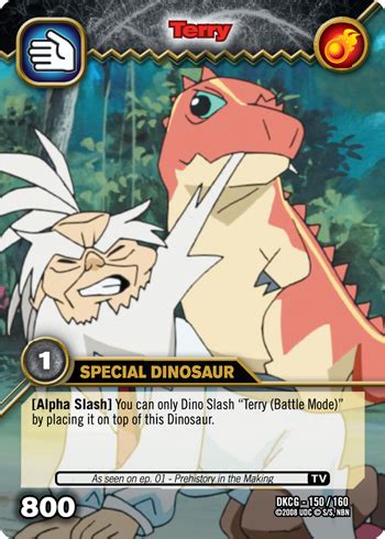 Image - Terry TCG Card.jpeg - Dinosaur King - Wikia