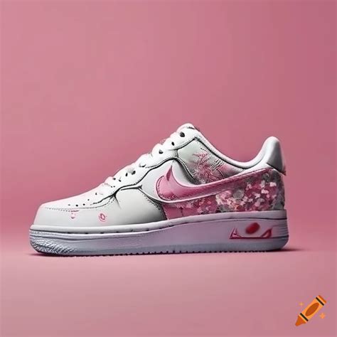 Cherry blossom nike air force 1 shoes