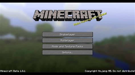 Players discover seed for Minecraft title screen background panorama