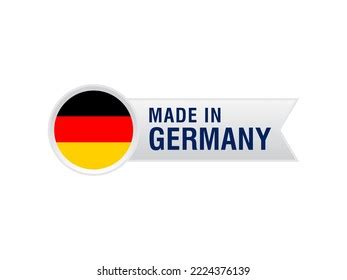 Made Germany Stamp Sticker Label Vector Stock Vector (Royalty Free ...