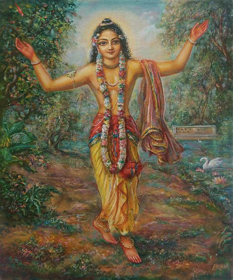 Lord Caitanya Mahaprabhu Painting by Matthew Goldman - Pixels